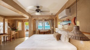 Studio – premium, 1 kingsize-seng, strandutsikt, ved strandkanten