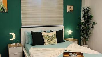 1 Schlafzimmer, Schreibtisch, Bügeleisen/Bügelbrett, WLAN