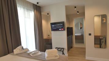 1 bedroom, in-room safe, iron/ironing board, travel crib