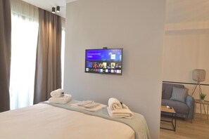 1 Schlafzimmer, Zimmersafe, Bügeleisen/Bügelbrett, Reisekinderbett