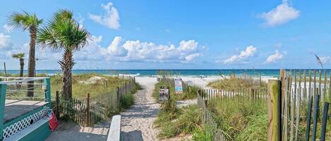 Beach nearby