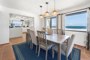 Dining - 7 BR Kikita Dreams Manor - Oceanfront Beach House (Dorado)