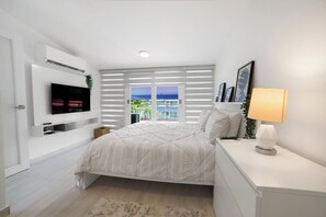 3 bedrooms, iron/ironing board, travel cot, WiFi