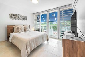 2 bedrooms, travel crib, WiFi, bed sheets