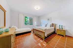 Spacious bedroom