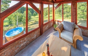 Bain à remous extérieur