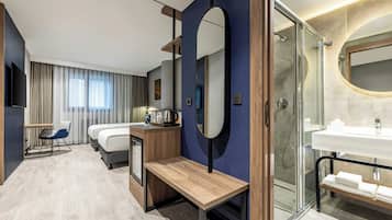 Premium bedding, minibar, in-room safe, soundproofing