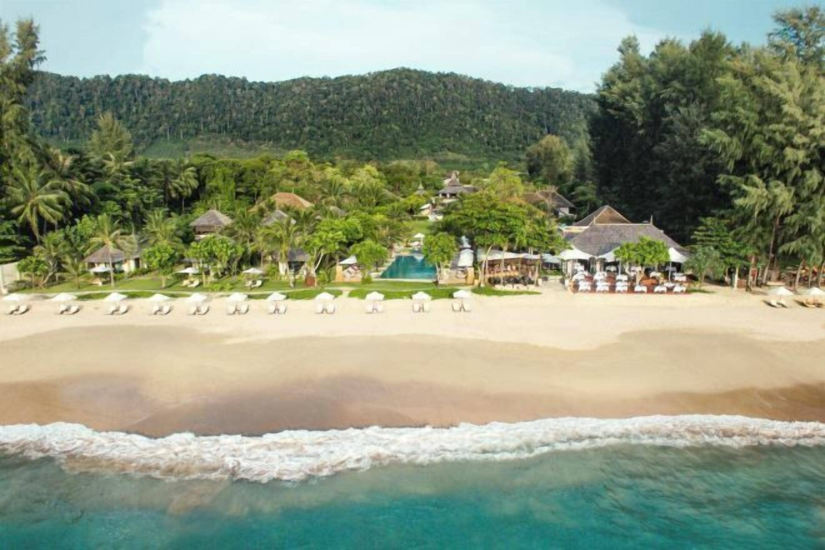 Private beach nearby