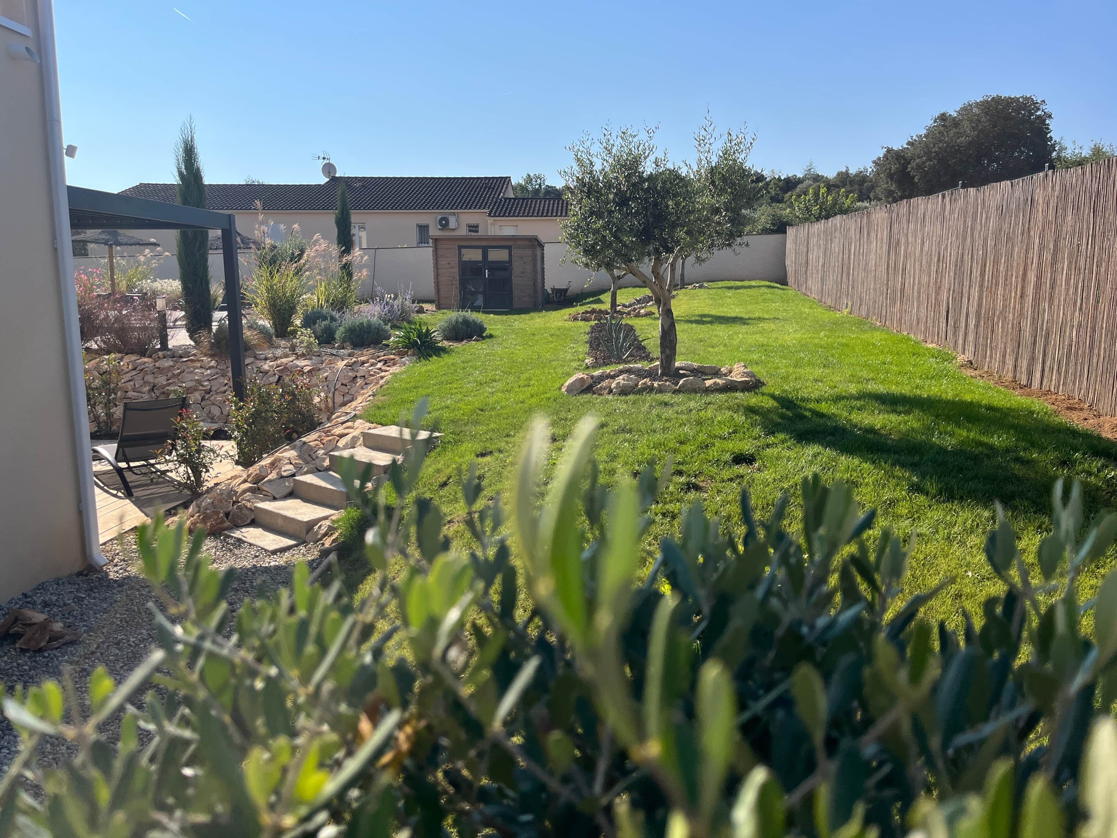 Overnatningsstedets område