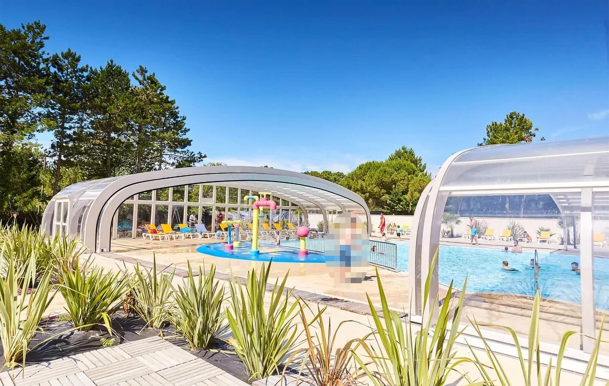 Et oppvarmet basseng