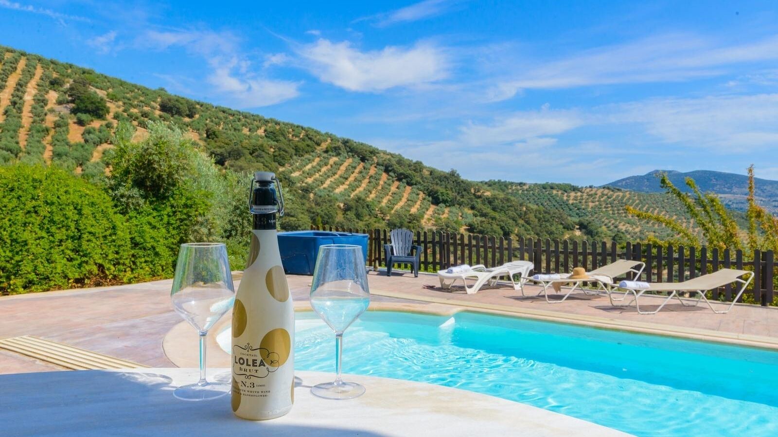 Una piscina climatizada