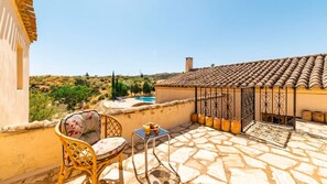 Terrace/patio - Cortijo Urrá Manor House Sorbas by Ruralidays (Almería)