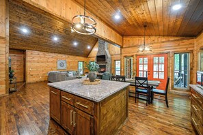 Interior - 2BR Cozy Retreat | Hot Tub, Playset & Board Games! (Broken Bow)