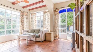 TV connectée, cheminée