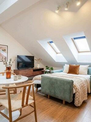 1 Schlafzimmer, Bügeleisen/Bügelbrett, Reisekinderbett, WLAN