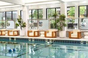 Indendørs pool, opvarmet pool