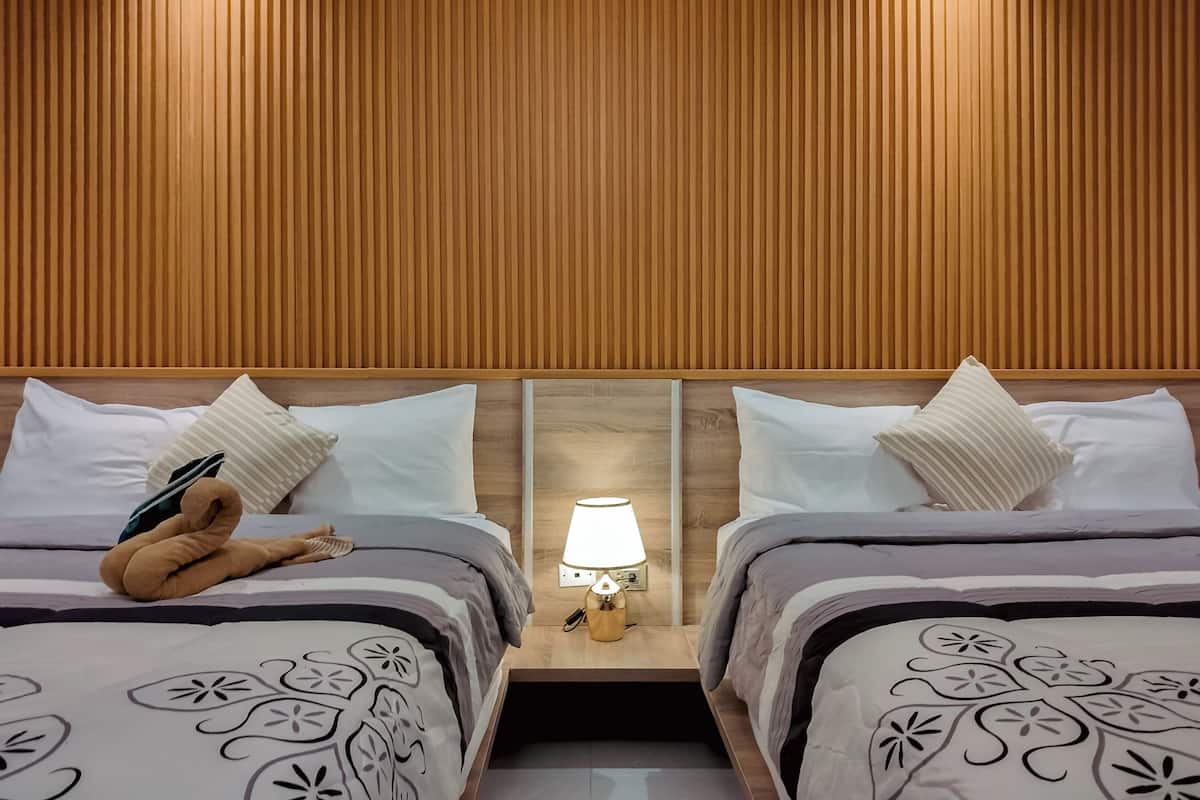 Camas Select Comfort, frigobar, cofres nos quartos, Wi-Fi de cortesia