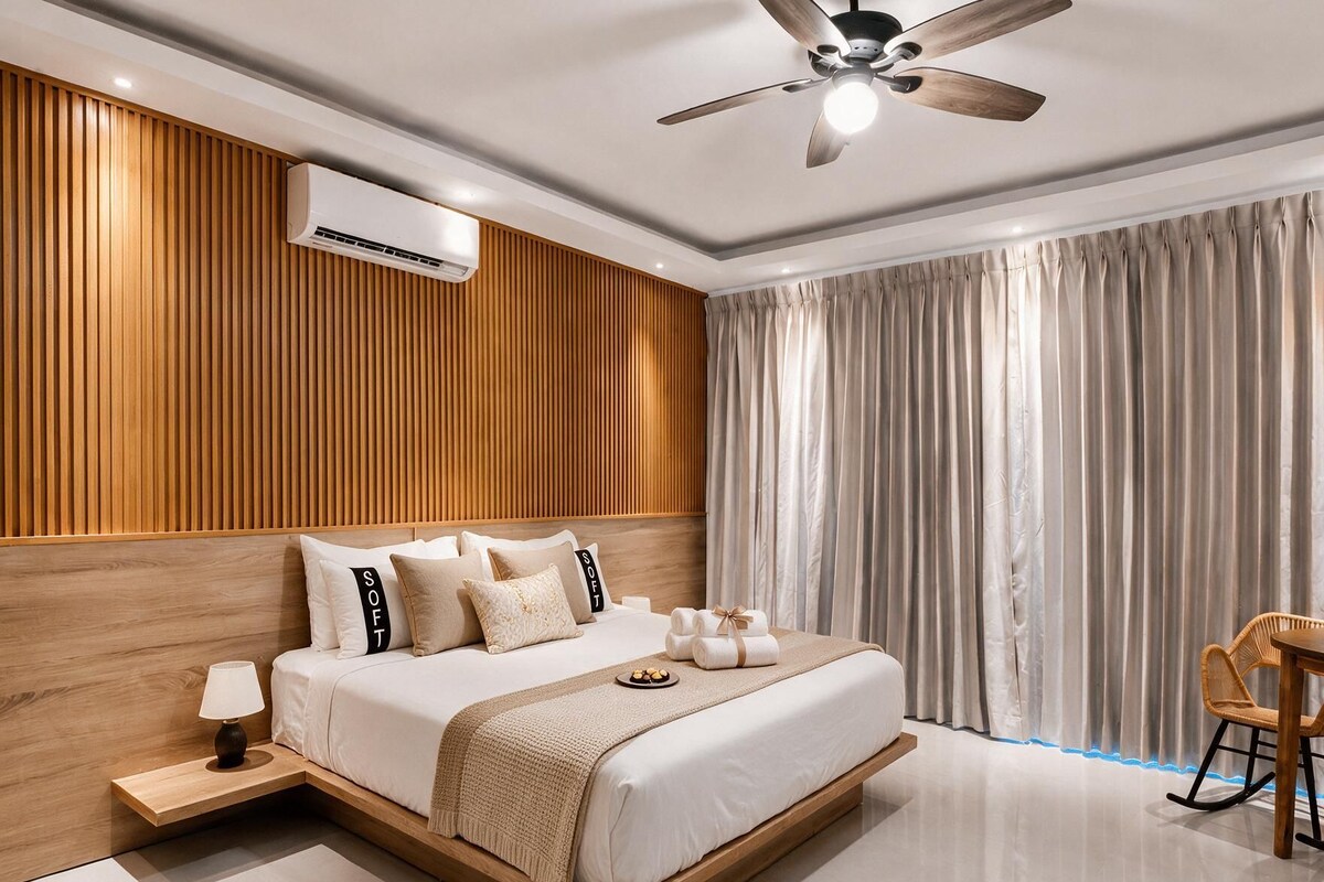 DOBLE SUPERIOR TERRAZA VISTA PISCINA | Select Comfort beds, minibar, in-room safe, WiFi (free)