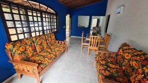 Living area - Marine Corner, Ubatuba (Praia da Fortaleza Ubatuba)