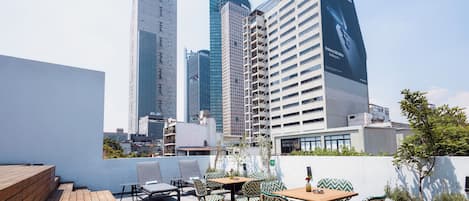 Rooftop terrace