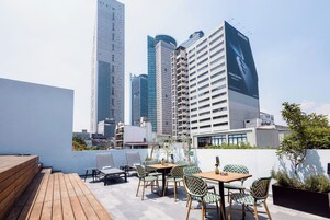 Rooftop terrace