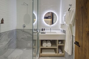 Regadera, regadera tipo lluvia, amenidades de baño gratuitas 