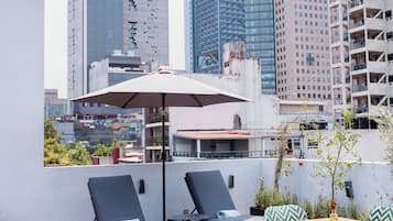 Terrasse sur le toit