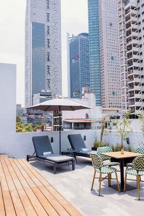 Terraza en la azotea