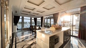 Villa Luxe, 6 chambres, piscine privée, vue golf | Cuisine privée