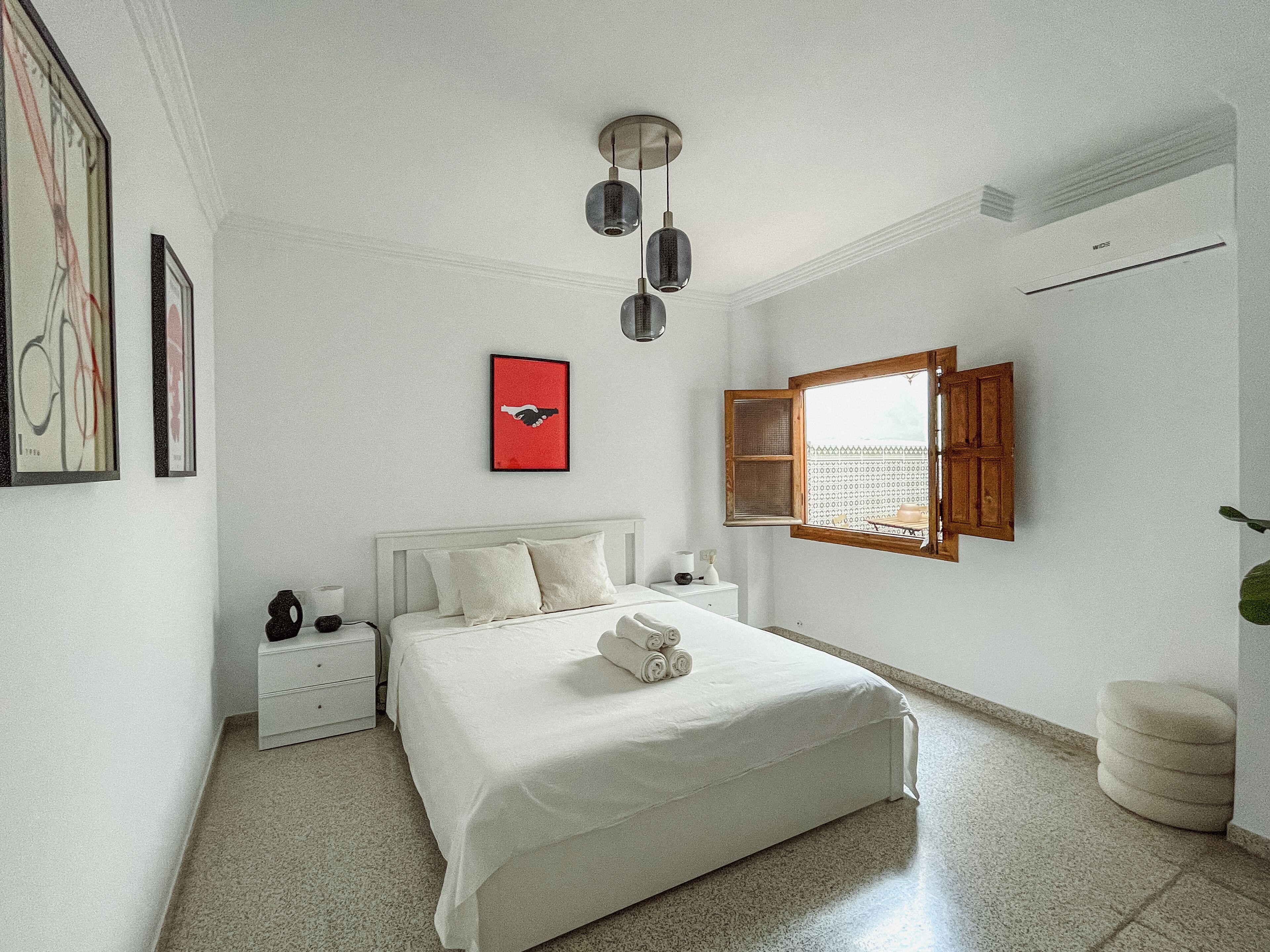 4 camere, biancheria in cotone egiziano