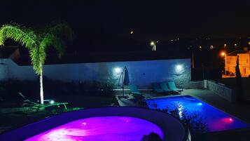 Opvarmet pool