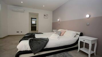 2 chambres, bureau, lit parapluie, Wi-Fi gratuit