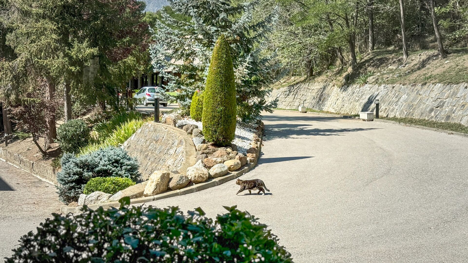 Enceinte de l’hébergement