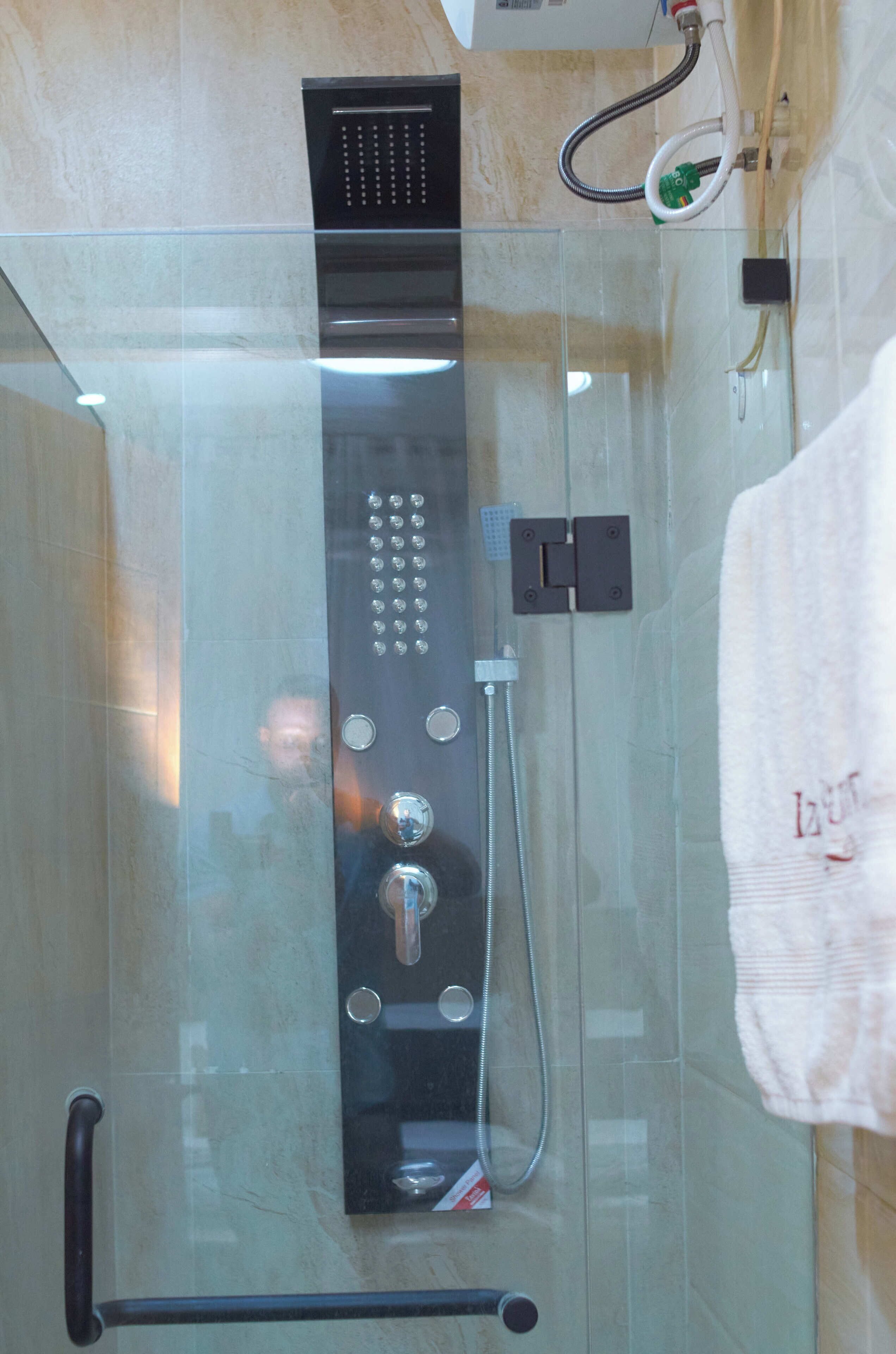 Dusche, Handtücher