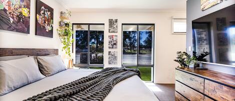 1 غرفة نوم وواي فاي مجانًا وملاءات أسرّة