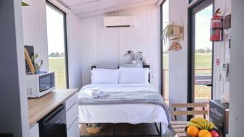1 quarto, roupa de cama