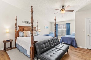 2 chambres, Wi-Fi gratuit, draps fournis