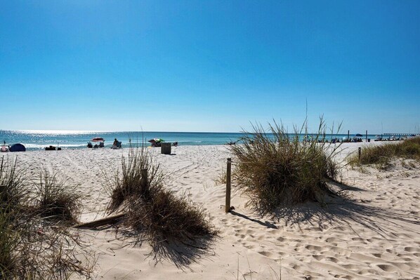 Sur la plage