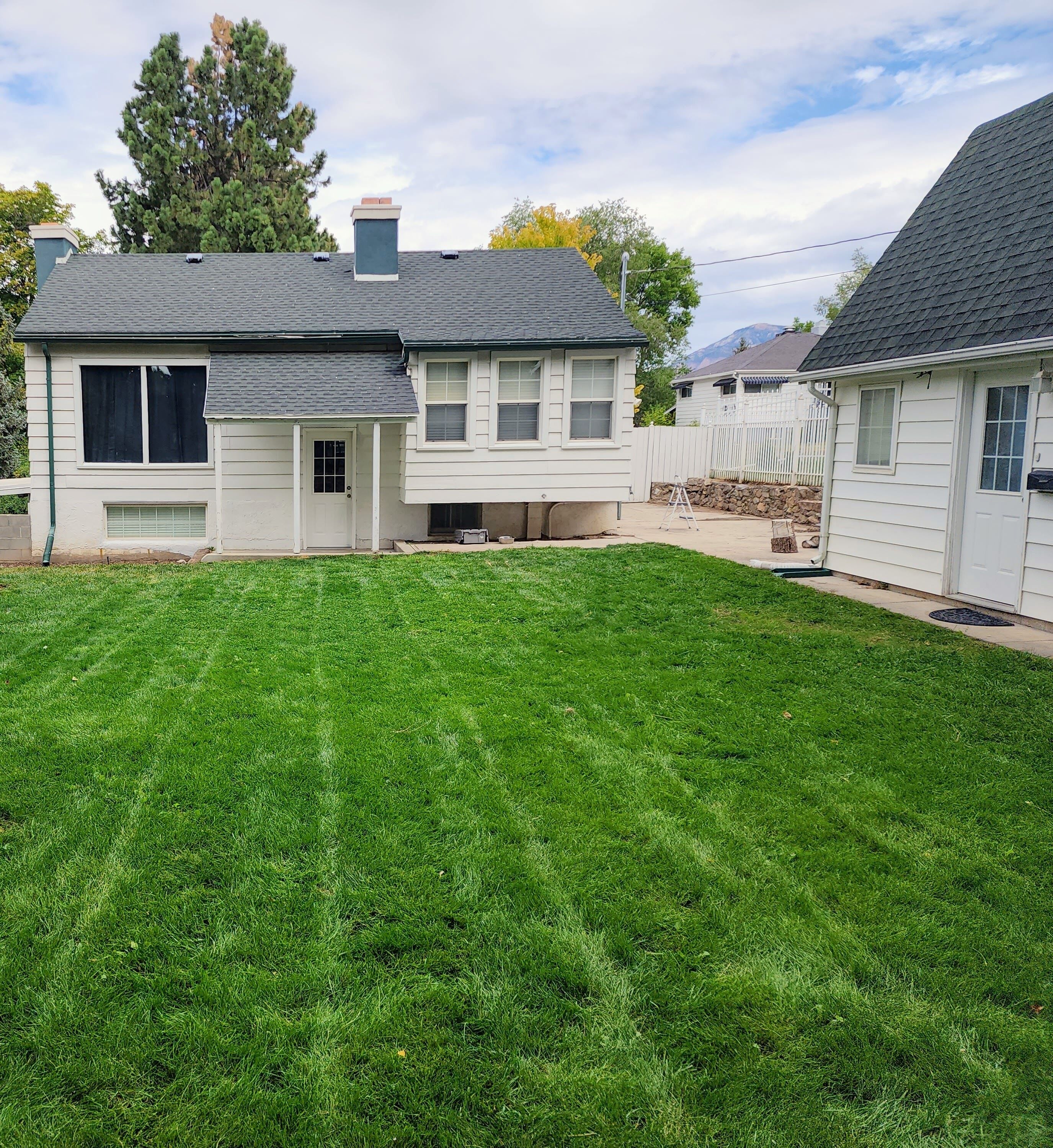 Backyard of home