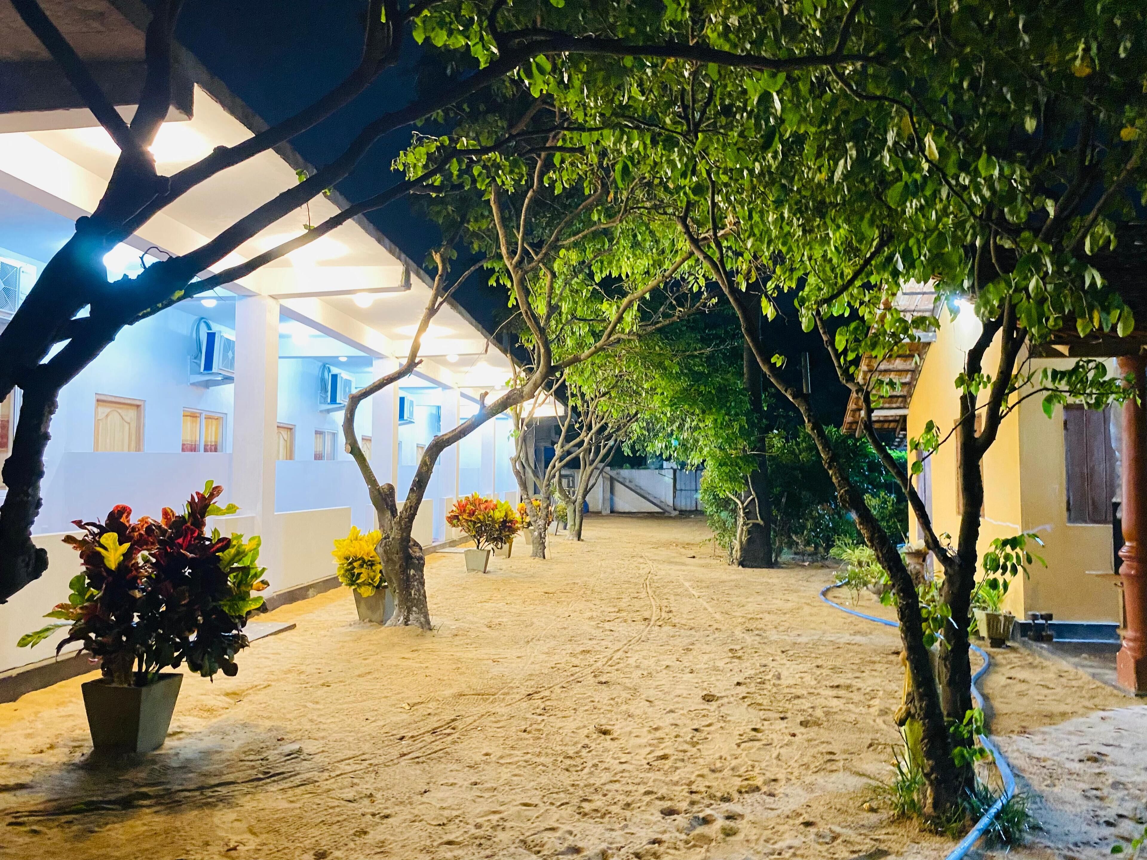 Fassade der Unterkunft