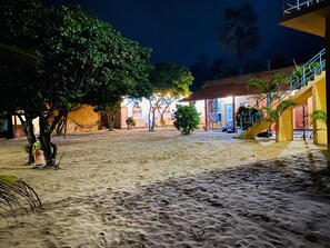 Façana frontal de l'allotjament