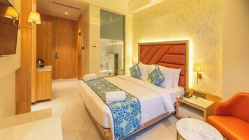 Premium Room, City View | Minibar, in-room safe, iron/ironing board, free WiFi