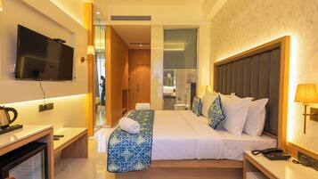 Superior-Doppelzimmer | Minibar, Zimmersafe, Bügeleisen/Bügelbrett, kostenloses WLAN