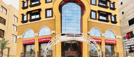 Fassade der Unterkunft