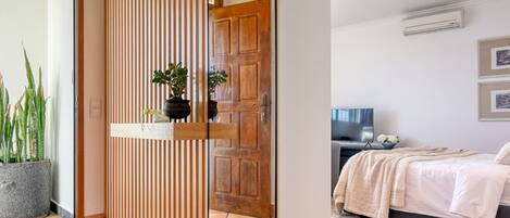 1 Schlafzimmer, Bügeleisen/Bügelbrett, kostenloses WLAN, Bettwäsche