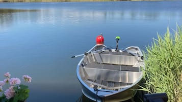 Familie huisje, uitzicht op zee | Terras
