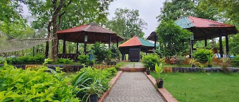 Façade de l’hébergement