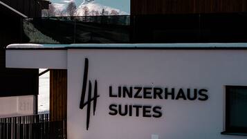 Fassade der Unterkunft