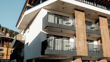 Fassade der Unterkunft