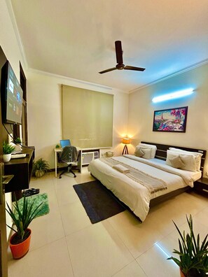 Habitación doble, vistas al jardín | Wifi gratis